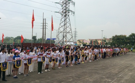 Giải chạy Báo Hànội mới lần thứ 41 Vì hòa bình năm 2014 Quận Long Biên